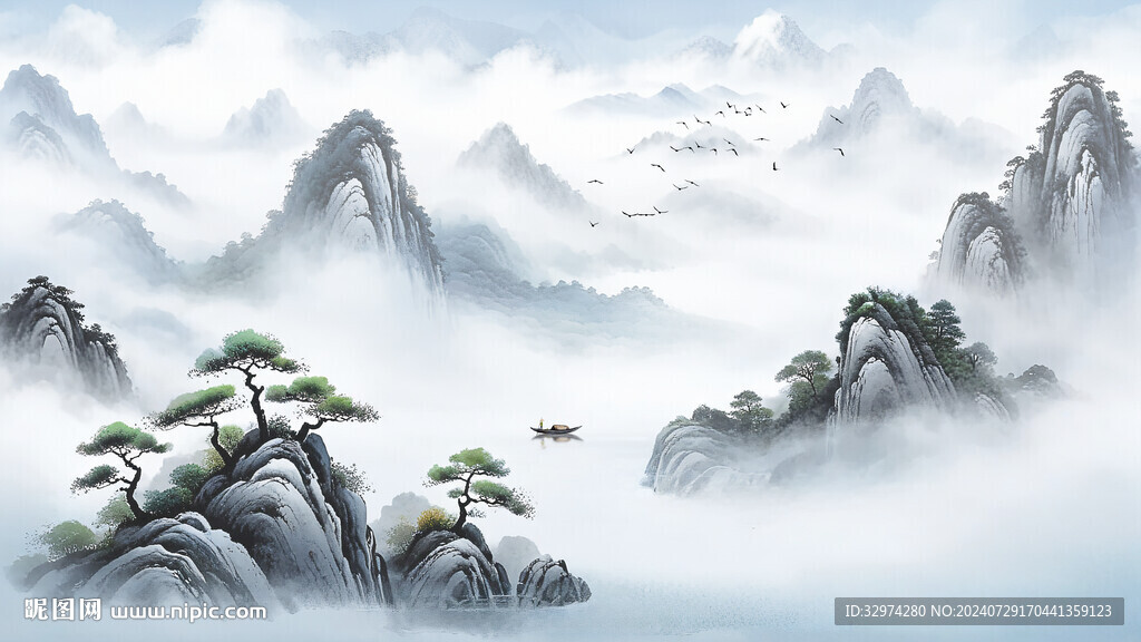 禪意風景圖