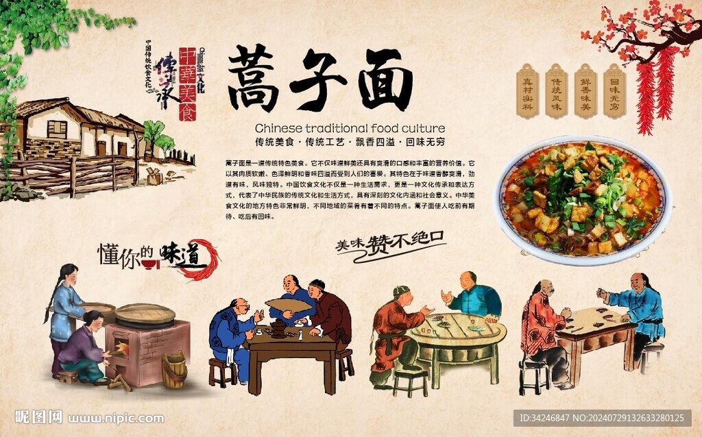 蒿子面