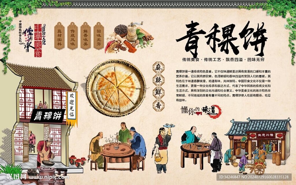 青稞餅