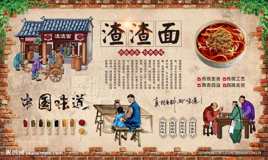 渣渣面 