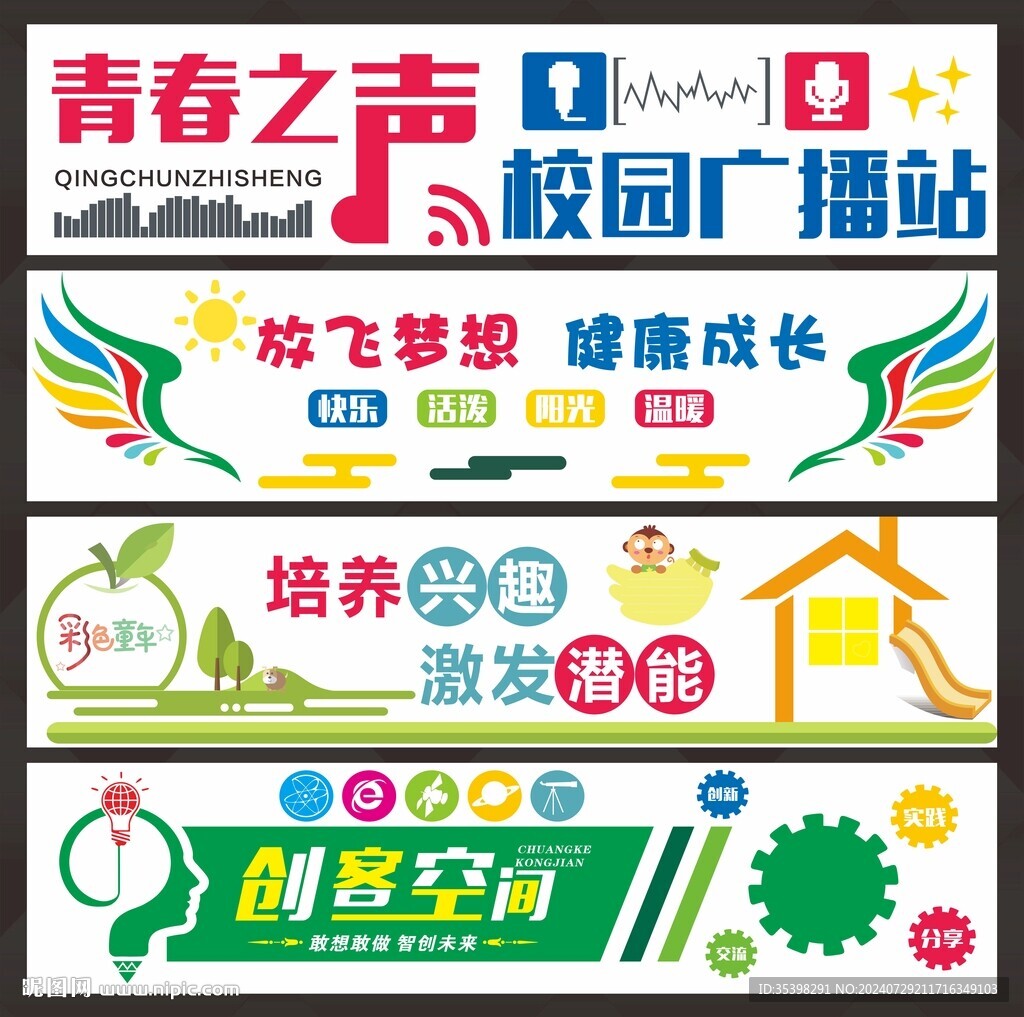學(xué)校功能室文化墻