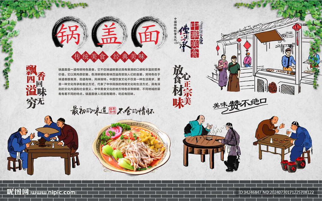 鍋蓋面 