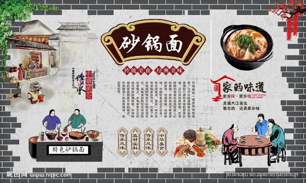 砂鍋面