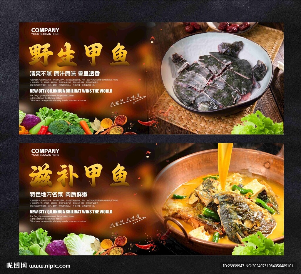 甲魚海報
