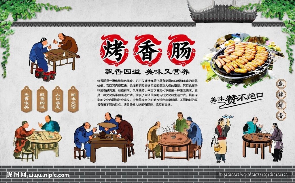 烤香腸