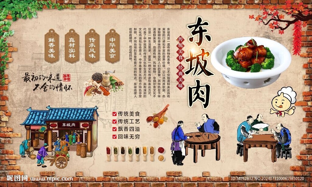 東坡肉海報(bào) 