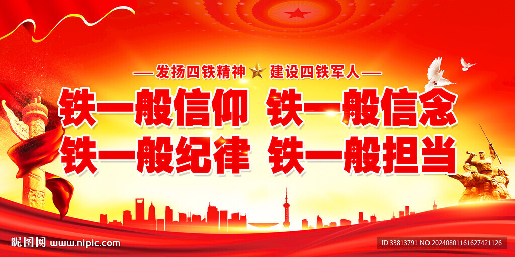 弘揚(yáng)四鐵精神