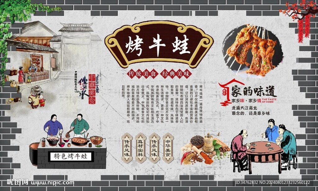 烤牛蛙 