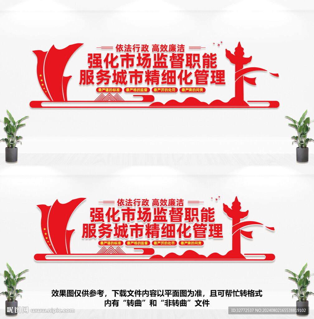 市場監(jiān)督文化墻