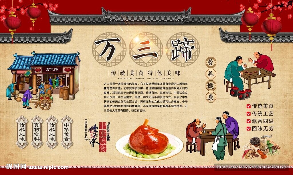 萬三蹄 