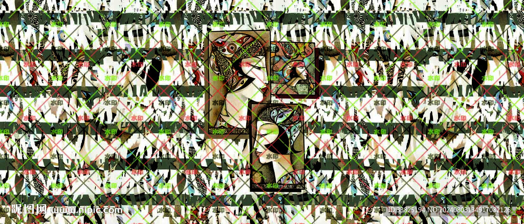豹紋 條子 人頭