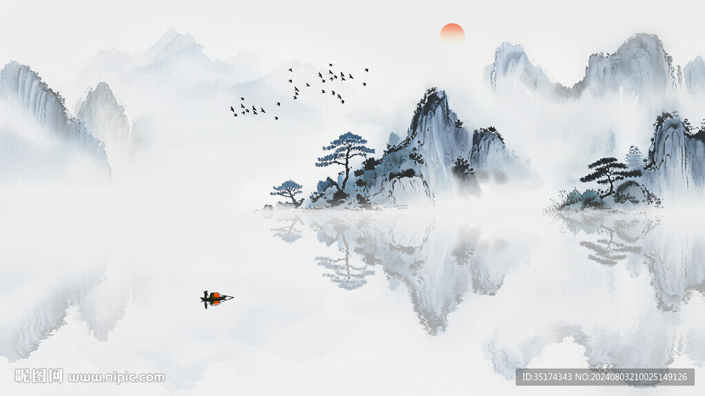 新中式客廳沙發(fā)背景墻
