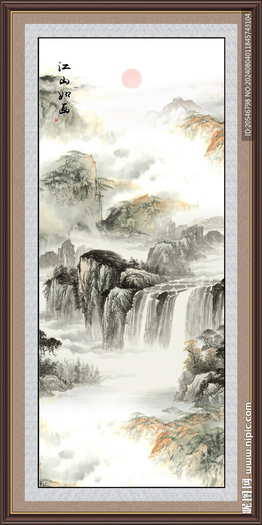 山水風(fēng)景裝飾畫(huà)