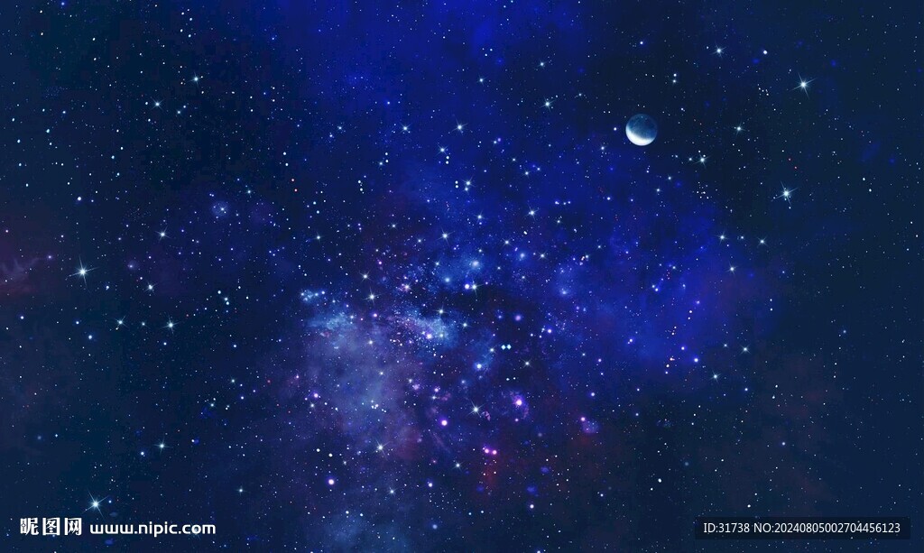 黑色宇宙星空背景