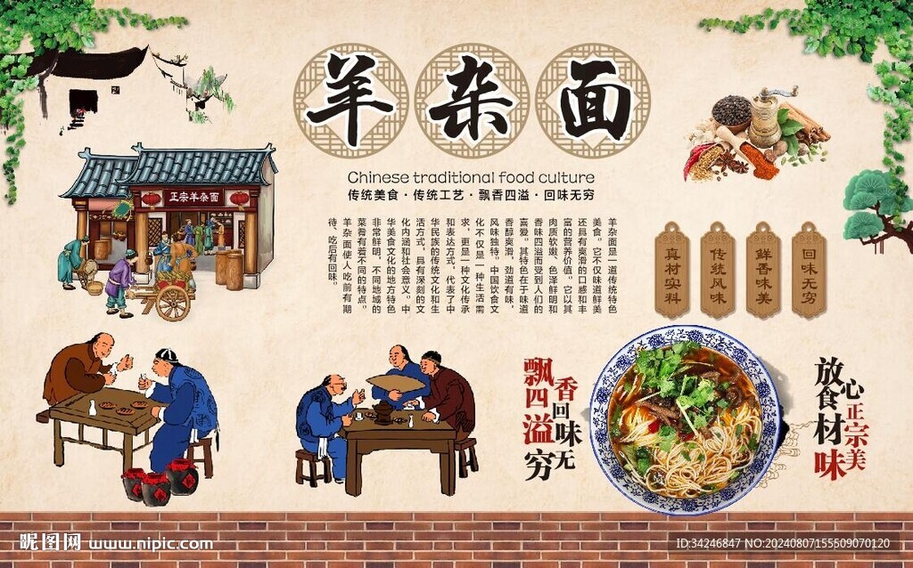 羊雜面 
