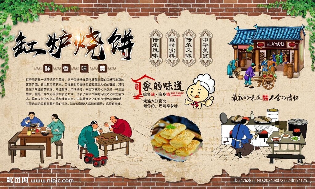 缸爐燒餅
