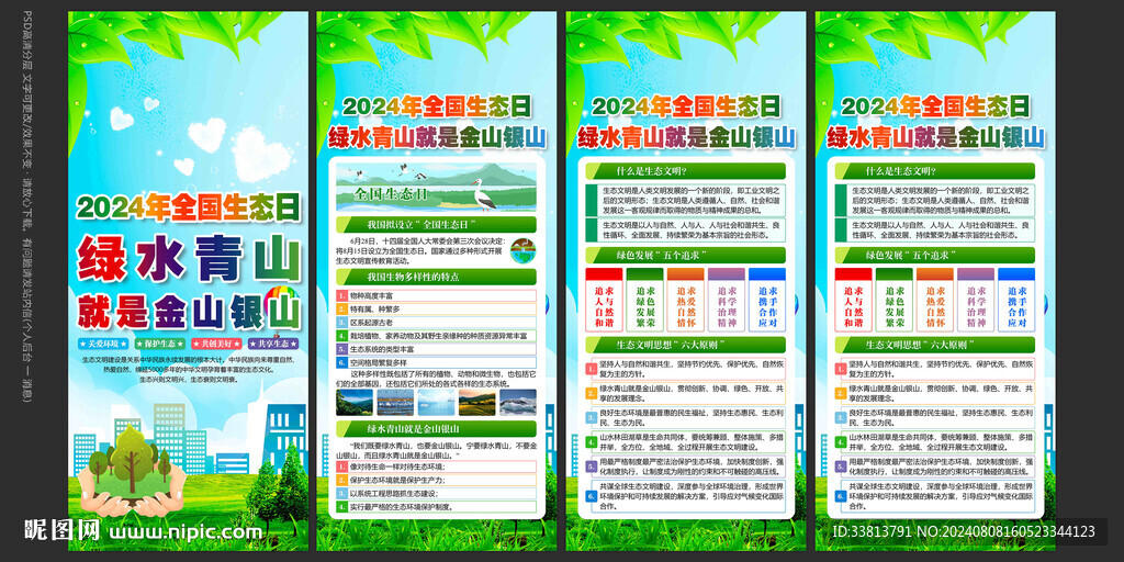 全國生態日展板