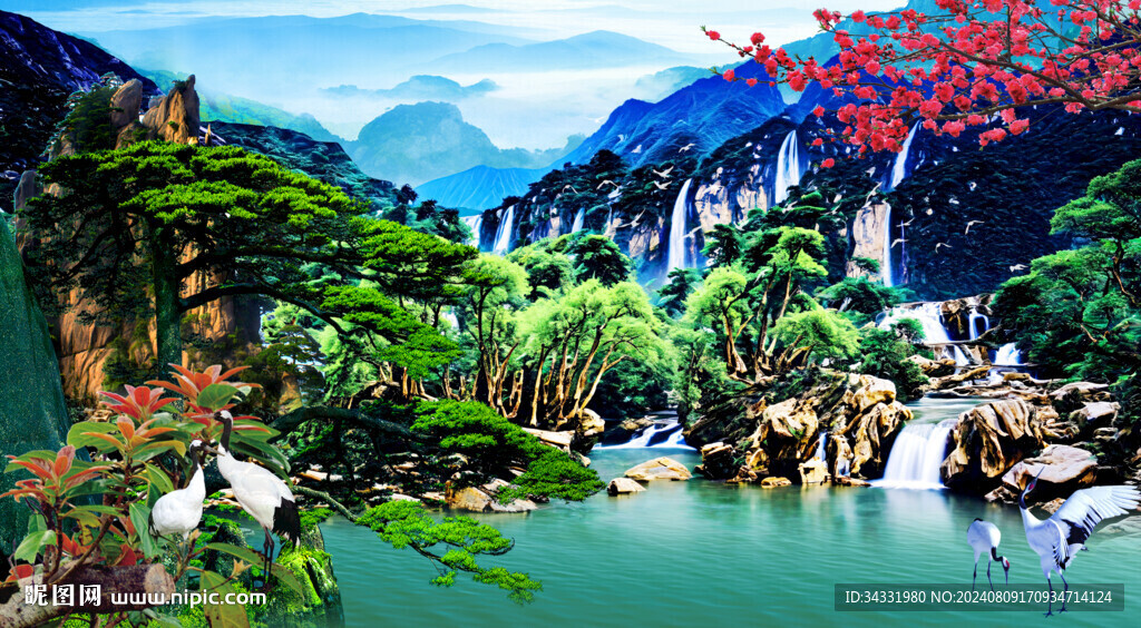 山水風(fēng)景畫