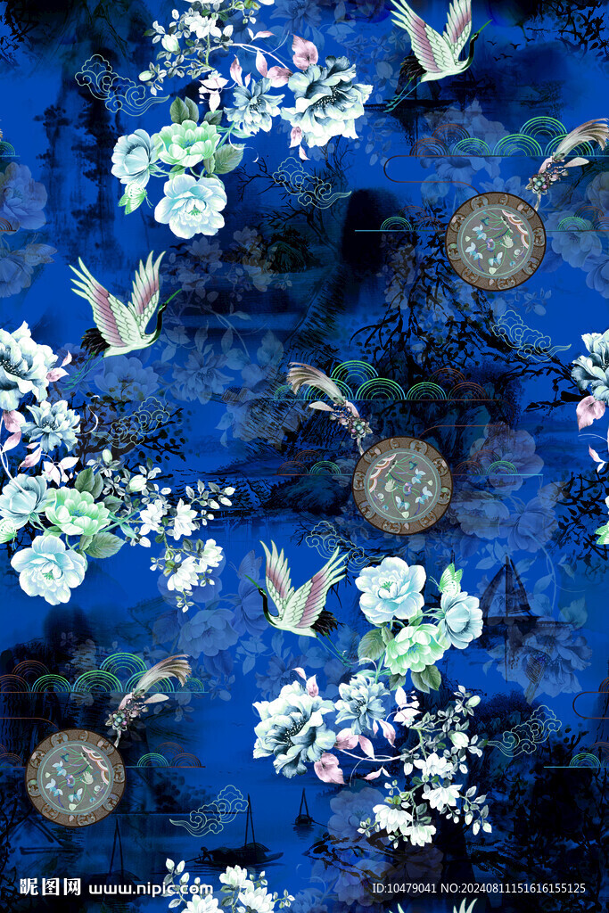 旗袍花