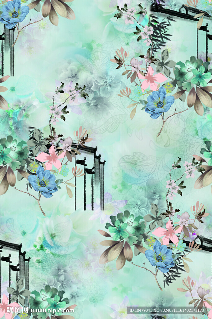 旗袍花