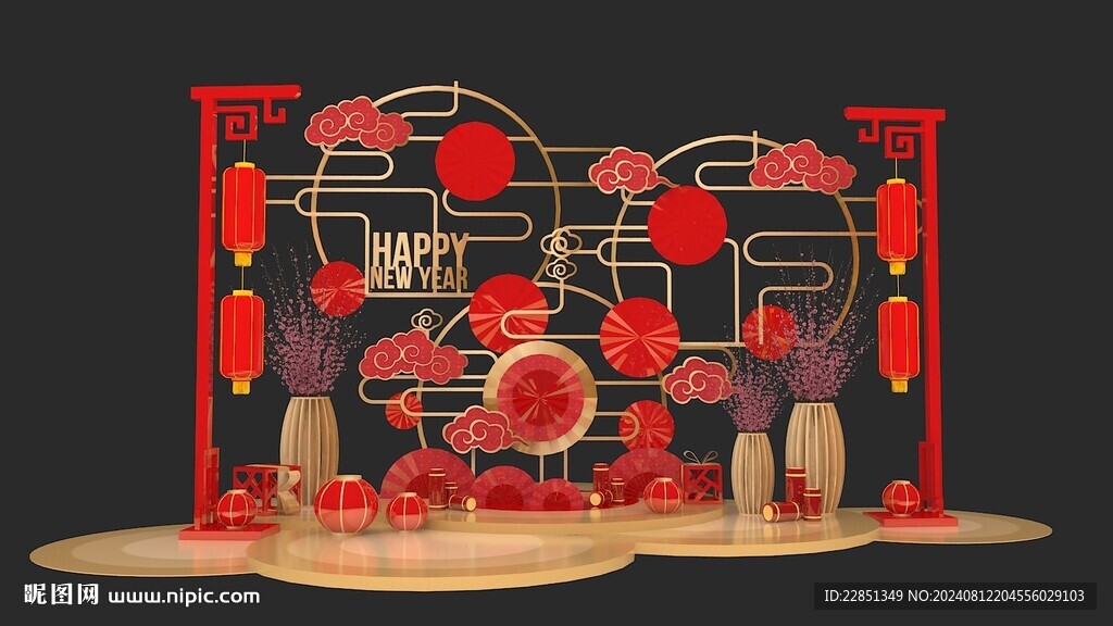 中式新年美陳