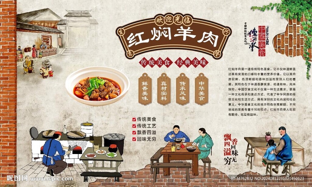 紅燜羊肉  