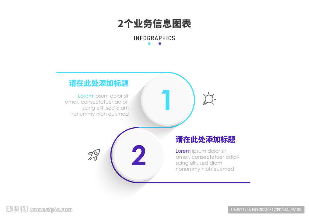 兩步業務信息邏輯圖表對比圖