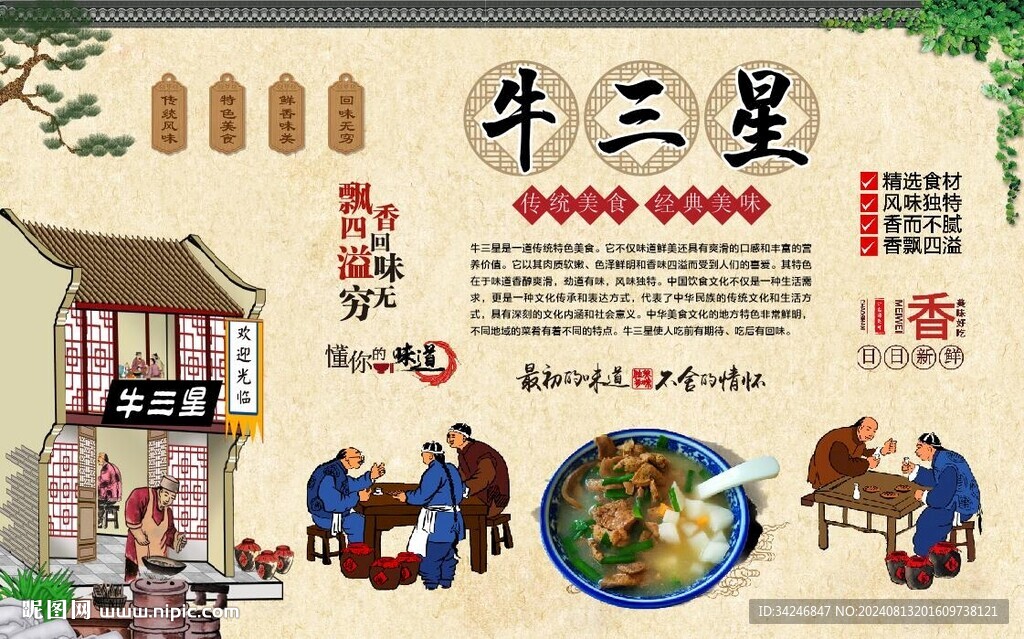 牛三星 