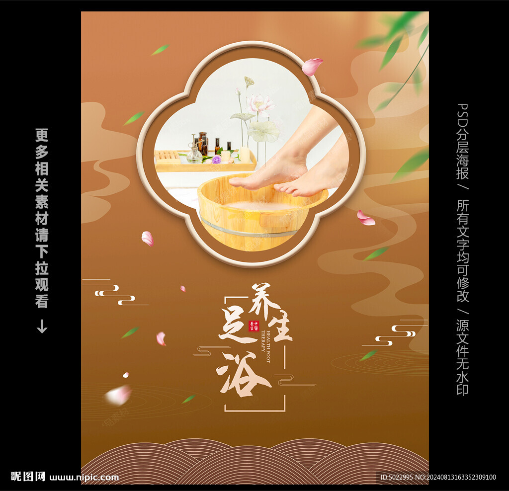 足浴海報(bào)