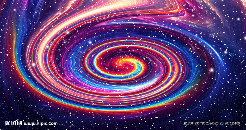 炫彩星空旋渦吊頂
