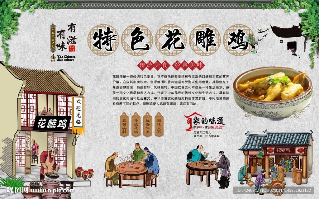 花雕雞 