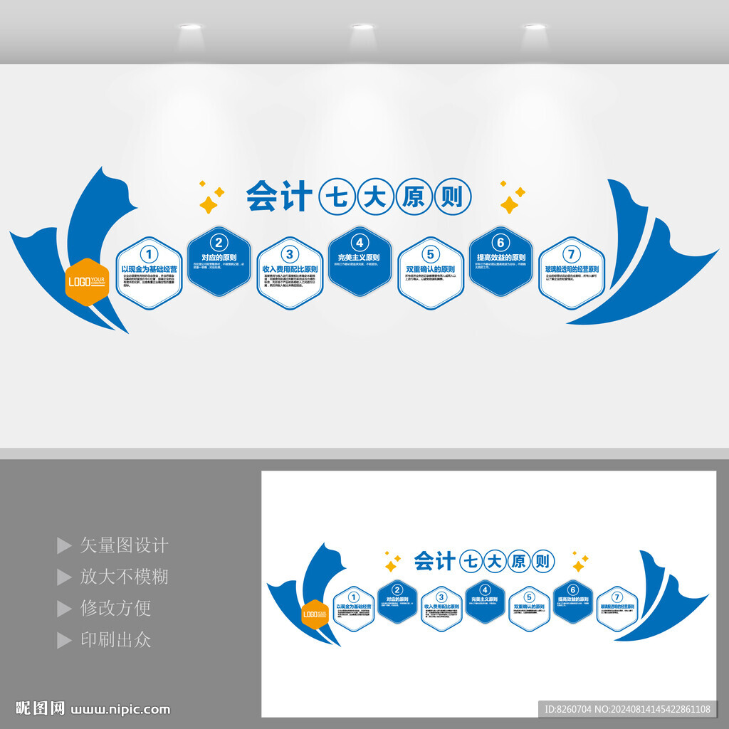 財務室文化墻設計