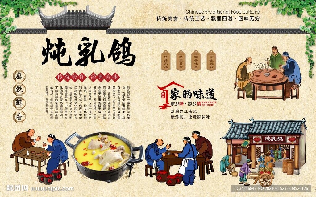 燉乳鴿 