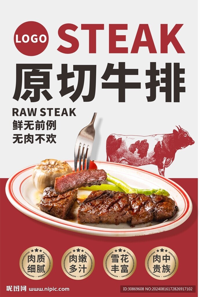 牛排海報(bào)