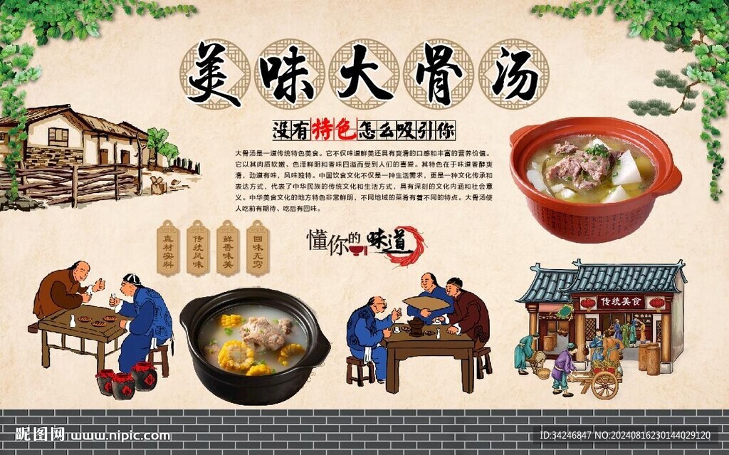 大骨湯 