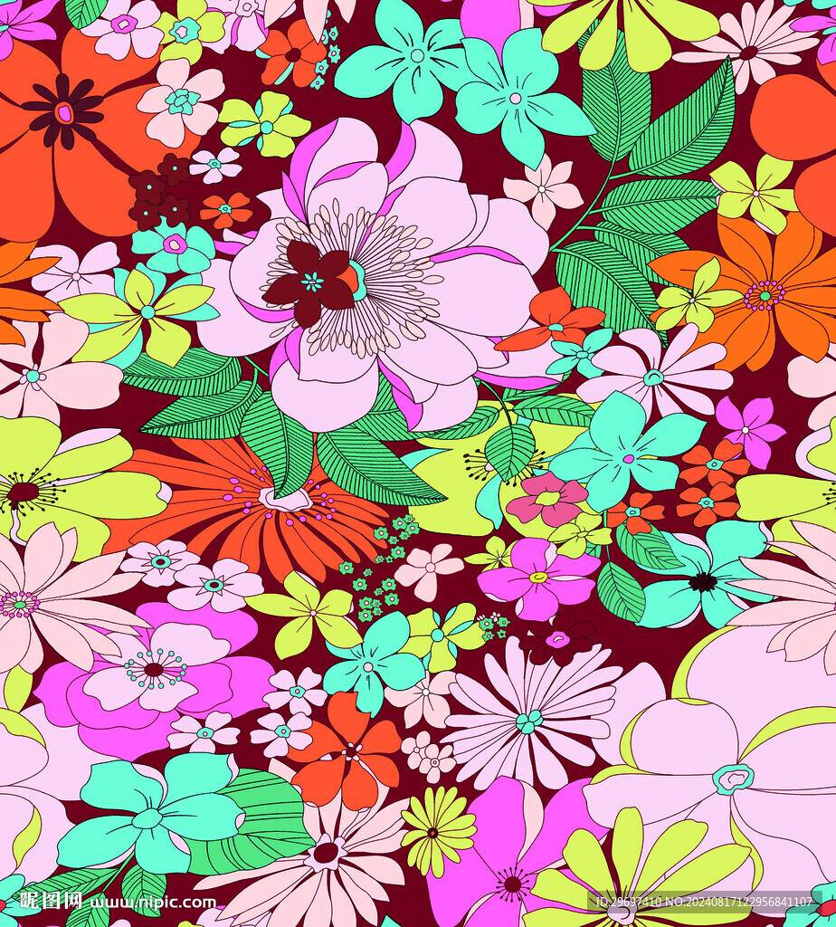 手繪花