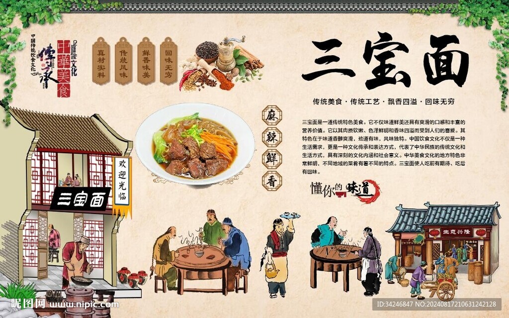 三寶面