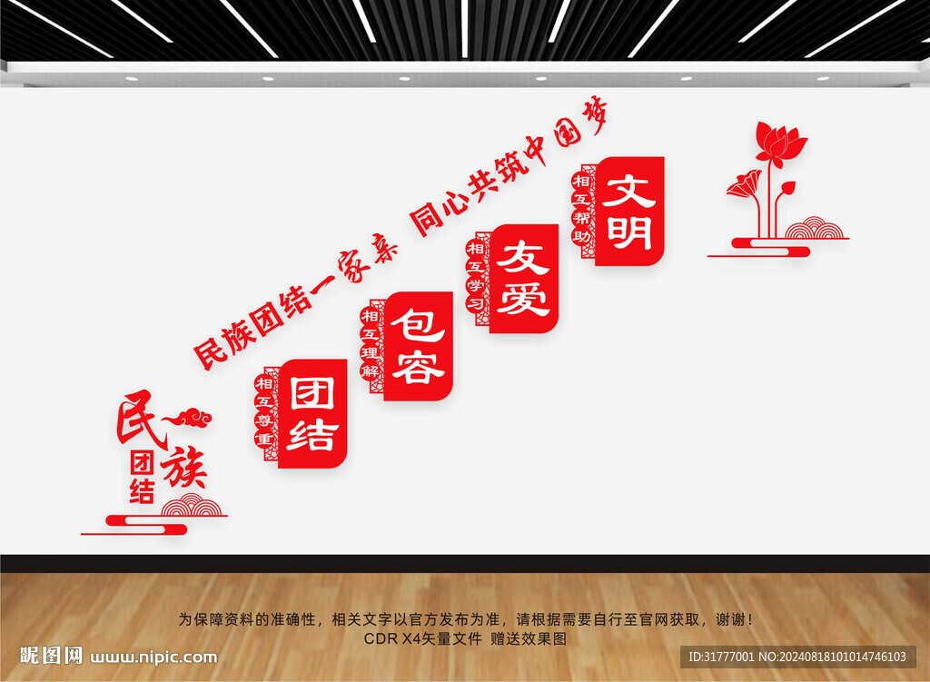 民族團(tuán)結(jié)文化墻