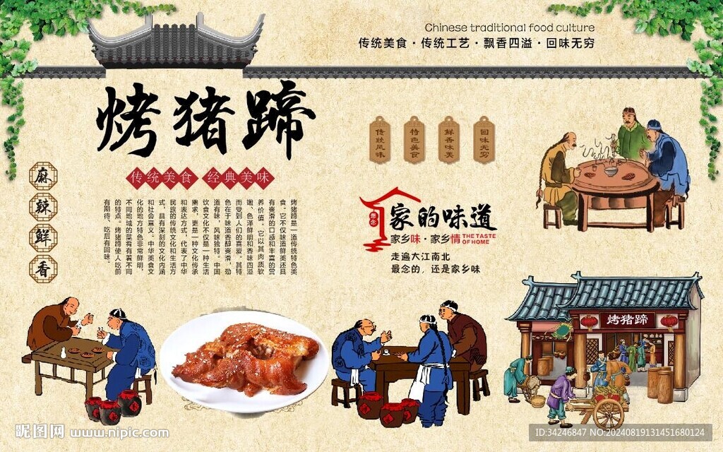 特色烤豬蹄