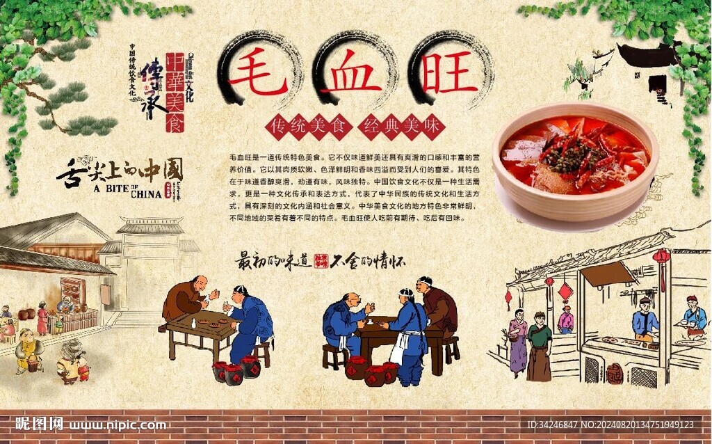 毛血旺展架