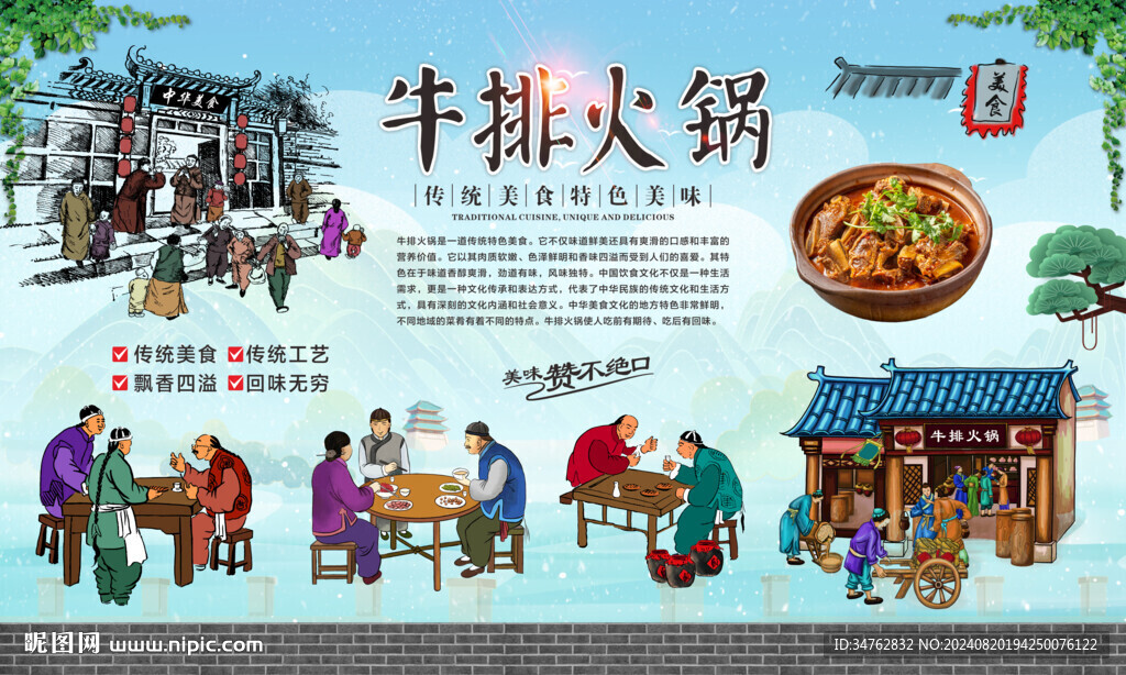 牛排火鍋 
