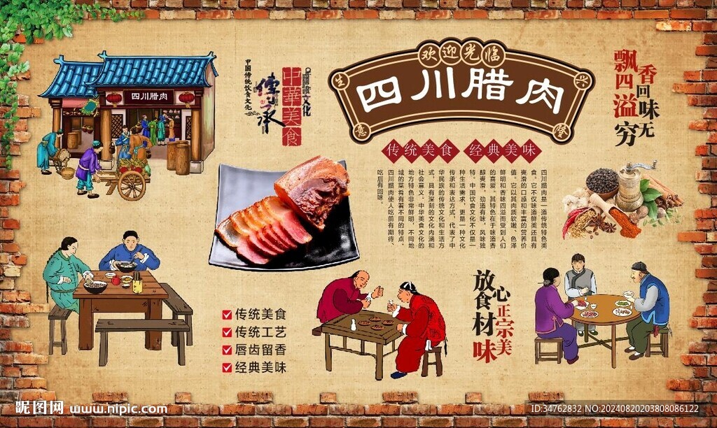 四川臘肉 