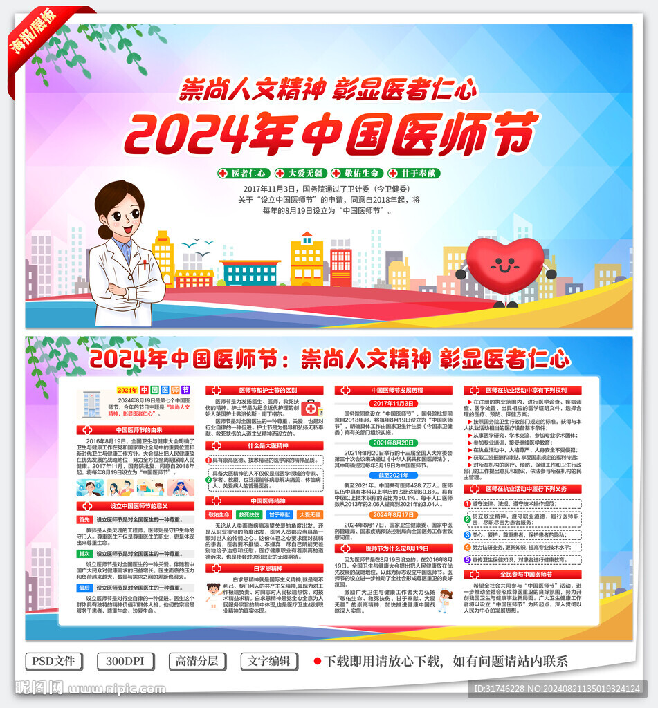 中國醫(yī)師節(jié)宣傳欄