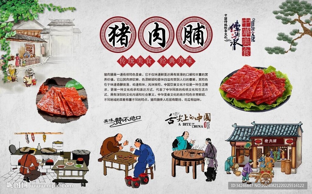 豬肉脯 