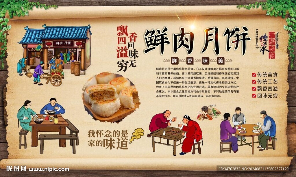 鮮肉月餅