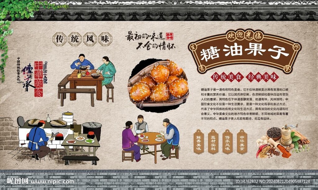 糖油果子 