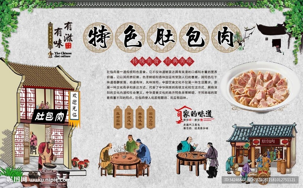 肚包肉