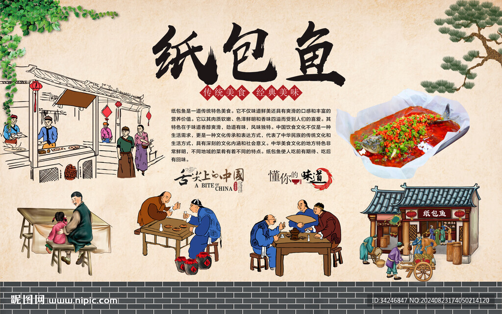 紙包魚海報