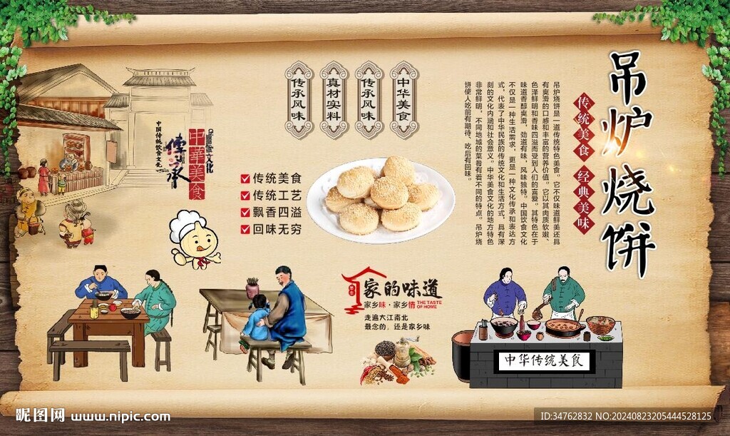 吊爐燒餅 