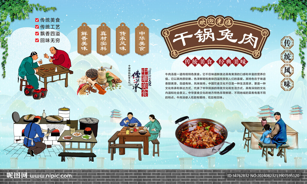 干鍋兔肉 